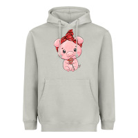 Moon Dust cute pig Heavyweight Hoodie - texasbilliewilder