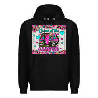 Black queen of the camper Premium Hoodie - JahusDesignShop