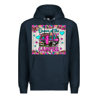 Navy queen of the camper Premium Hoodie - JahusDesignShop