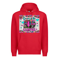 Red queen of the camper Premium Hoodie - JahusDesignShop