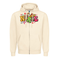 Sandshell mexican spanish nurse Zipper Hoodie - LillyAllenDesigns
