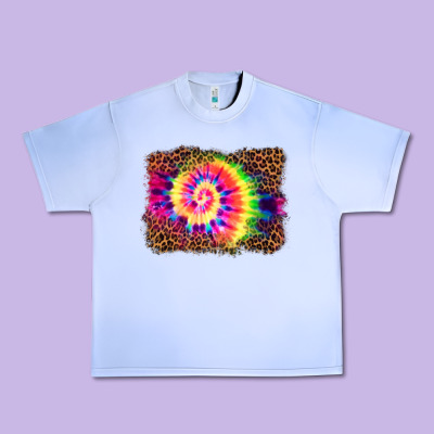 Tie Die Background Urban Heavy Tee Designed By Barkaloodesign