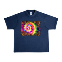 Navy tie die background Urban Heavy Tee - BarkalooDesign
