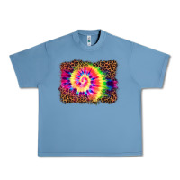 Pebble Blue tie die background Urban Heavy Tee - BarkalooDesign
