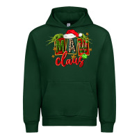 Forest Green christmas maw claus Urban Hoodie - FaDigitalArtStudio
