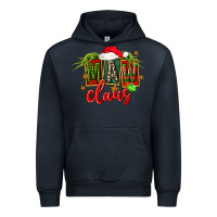 Navy christmas maw claus Urban Hoodie - FaDigitalArtStudio