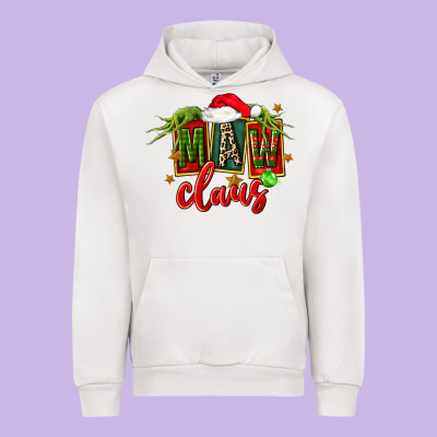 Christmas Maw Claus Urban Hoodie Designed By Fadigitalartstudio