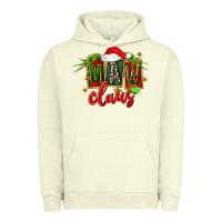 Pigment Pistachio christmas maw claus Urban Hoodie - FaDigitalArtStudio