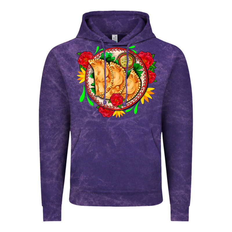 Empanadas Plate And Roses Vintage Hoodie by AdoDesignShop | Teevron