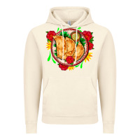 Vintage Artic empanadas plate and roses Vintage Hoodie - AdoDesignShop