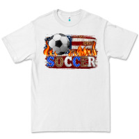 White western american flag soccer Premium Tee - HRA Design Shop