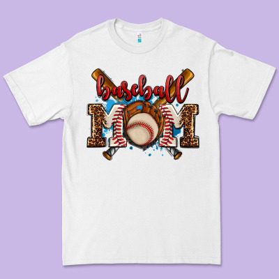 Baseball Mom Premium Tee Designed By Adodesignshop