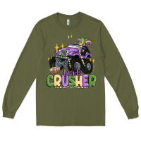 Army Green beads crusher Long Sleeve Tee - MaliasSmallBusiness