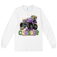 White beads crusher Long Sleeve Tee - MaliasSmallBusiness