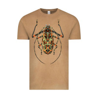 Vintage Camel Acrocinus Beetle Illustrations Vintage Tee - LillyAllenDesigns