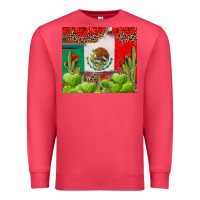Cardinal Mexican Flag Premium Sweatshirt - texasbilliewilder