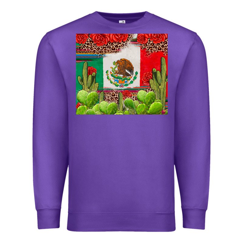 Mexican Flag Premium Sweatshirt by texasbilliewilder | Teevron
