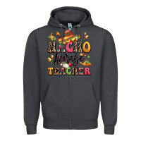 Smoke nacho average teacher Zipper Hoodie - LillyAllenDesigns