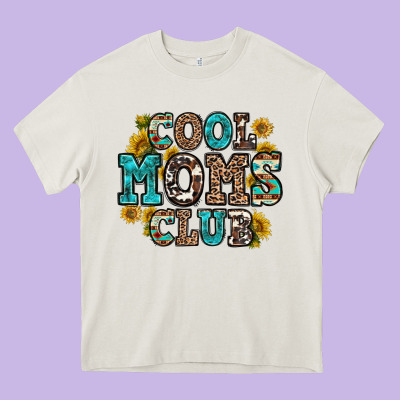 Cool Moms Club Heavy Core Tee Designed By Zillion Design Studio