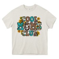 Cream cool moms club Heavy Core Tee - Zillion Design Studio