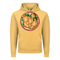 Vintage Mustard empanada Vintage Hoodie - AdoDesignShop