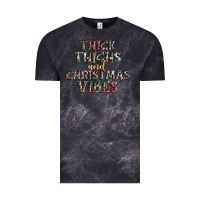 Cloud Black thick thighs and Christmas vibes Vintage Tee - AdoDesignShop