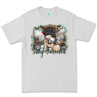 Dove Grey stay focused Premium Tee - SublimationCraftShop
