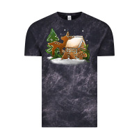 Cloud Black Christmas cookies Vintage Tee - Jasminsmagicworld