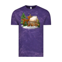 Cloud Purple Christmas cookies Vintage Tee - Jasminsmagicworld