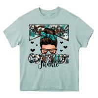 Arona cowhide junkie messy bun Heavy Core Tee - Zillion Design Studio