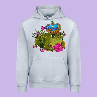 Valentines Day Frog Prince Olivia Urban Hoodie Designed By Oliviacreatesart