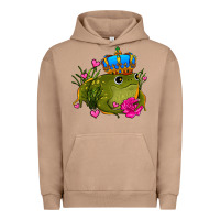 Pigment Burro valentines day frog prince olivia Urban Hoodie - OliviaCreatesArt