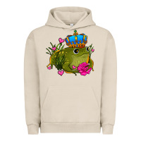 Pigment French Oak valentines day frog prince olivia Urban Hoodie - OliviaCreatesArt