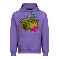 Tulip valentines day frog prince olivia Urban Hoodie - OliviaCreatesArt