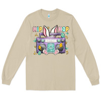 Mushroom hip hop easter Long Sleeve Tee - MaliasSmallBusiness