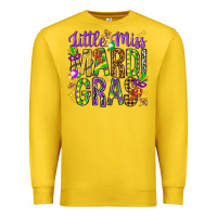 Lemon Little miss Mardi Gras Premium Sweatshirt - NancyCooperArtShop