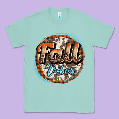 Fall Vibes Classic Tee Designed By Adodesignshop