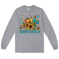 Heather Grey kindergarten Long Sleeve Tee - JahusDesignShop