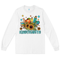 White kindergarten Long Sleeve Tee - JahusDesignShop
