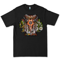 Black stay wild Premium Tee - SublimationCraftShop