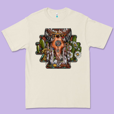 Stay Wild Premium Tee Designed By Sublimationcraftshop