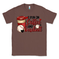 Chestnut i run on coffee and baseball Classic Tee - MaliasSmallBusiness