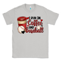 Moon Dust i run on coffee and baseball Classic Tee - MaliasSmallBusiness