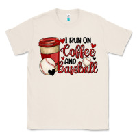 Natural i run on coffee and baseball Classic Tee - MaliasSmallBusiness