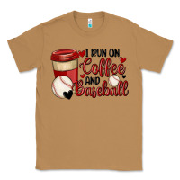 Toasted Coconut i run on coffee and baseball Classic Tee - MaliasSmallBusiness