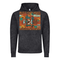 Vintage Black he is risen gemstone sunflower leopard Vintage Hoodie - Artiststas
