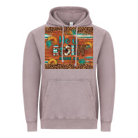 Vintage Zinc he is risen gemstone sunflower leopard Vintage Hoodie - Artiststas