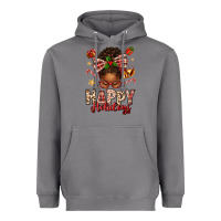 Storm happy holidays christmas afro messy bun Heavyweight Hoodie - texasbilliewilder