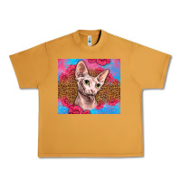 Peanut Butter Western Sphynx Cat Urban Heavy Tee - LillyAllenDesigns