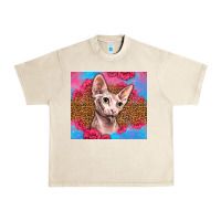 Sandshell Western Sphynx Cat Urban Heavy Tee - LillyAllenDesigns